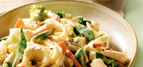 Creamy Veggie Pasta
